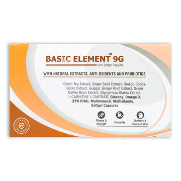 Basic Element 9G Multivitamin and Multimineral Soft Gel Capsules – Boost Your Immunity and Energy Levels