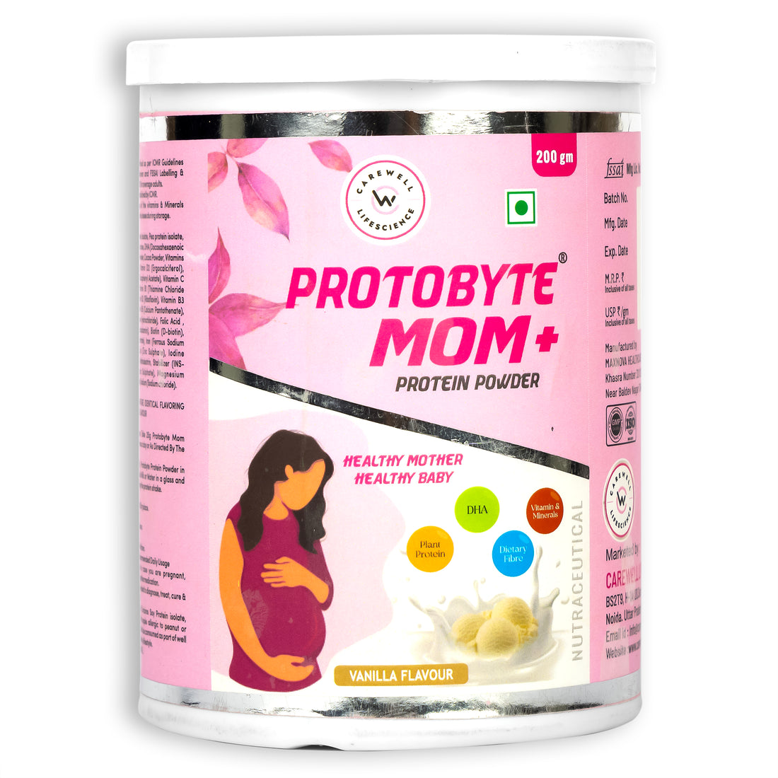 PROTOBYTE MOM+ Plant Protein Powder